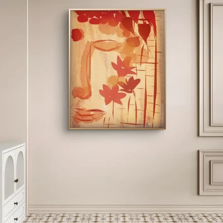 Meditative Grace devotional painting fine art print on cotton canvas signed by artist