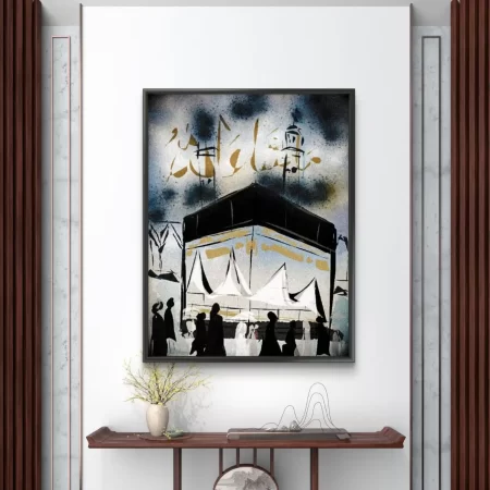 Under Sacred Sky abstract art fine art print on cotton canvas